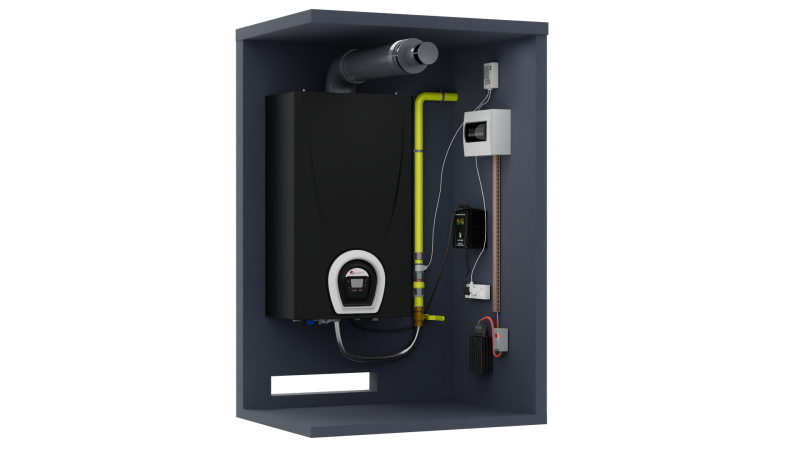 Котельная наружного размещения Federica Bugatti BLOCK 32 (комплектация Nord)